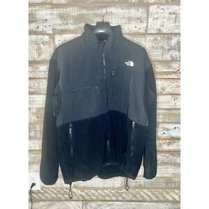 The North Face Black Long Sleeved Fleece Jacket‎ XXL
